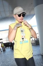 RITA ORA at Los Angeles international Airport 10/06/2015