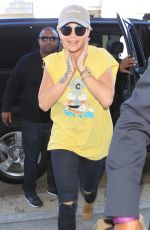 RITA ORA at Los Angeles international Airport 10/06/2015