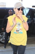 RITA ORA at Los Angeles international Airport 10/06/2015
