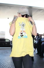 RITA ORA at Los Angeles international Airport 10/06/2015
