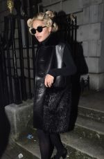 RITA ORA in a Body Stocking, Leaves Her Hotel in London 10/08/2015
