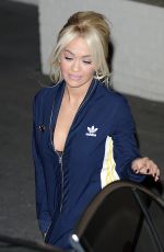RITA ORA Leaves a Studio in London 10/25/2015