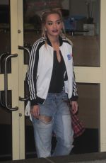 RITA ORA Leaves X Factor Studios in London 10/29/2015