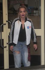 RITA ORA Leaves X Factor Studios in London 10/29/2015
