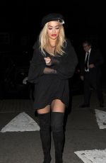 RITA ORA Night Out in London 10/27/2015