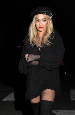 RITA ORA Night Out in London 10/27/2015