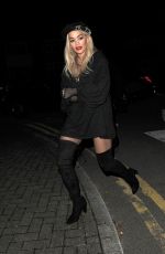 RITA ORA Night Out in London 10/27/2015