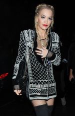 RITA ORA night Out in London 10/29/2015