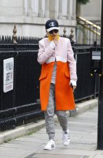 RITA ORA Out and About in London 10/19/2015
