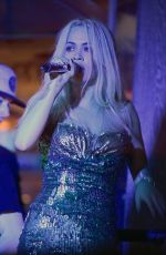 RITA ORA Performs at Sexy Fish Restaurant Launch in London 10/08/2015