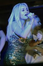RITA ORA Performs at Sexy Fish Restaurant Launch in London 10/08/2015