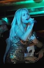 RITA ORA Performs at Sexy Fish Restaurant Launch in London 10/08/2015