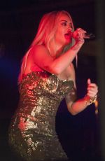 RITA ORA Performs at Sexy Fish Restaurant Launch in London 10/08/2015