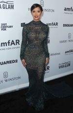 ROCSI DIAZ at amfAR’s Inspiration Gala in Hollywood 10/29/2015