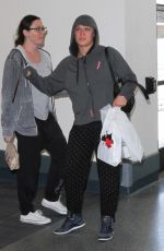RONDA ROUSEY at Los Angeles International Airport 10/08/2015