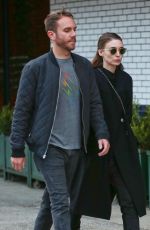 ROONEY MARA and Charlie McDowell Out and About in New York 10/05/2015