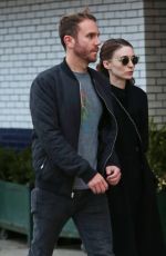 ROONEY MARA and Charlie McDowell Out and About in New York 10/05/2015