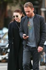 ROONEY MARA and Charlie McDowell Out and About in New York 10/05/2015