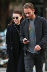 ROONEY MARA and Charlie McDowell Out and About in New York 10/05/2015