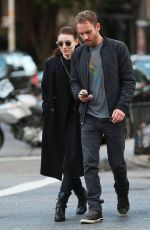 ROONEY MARA and Charlie McDowell Out and About in New York 10/05/2015