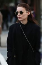ROONEY MARA and Charlie McDowell Out and About in New York 10/05/2015