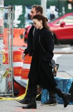 ROONEY MARA and Charlie McDowell Out and About in New York 10/05/2015