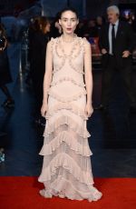 ROONEY MARA at Carol Premiere at 2015 BFI London Film Festival 10/14/2015