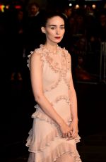 ROONEY MARA at Carol Premiere at 2015 BFI London Film Festival 10/14/2015