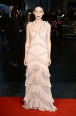 ROONEY MARA at Carol Premiere at 2015 BFI London Film Festival 10/14/2015