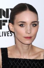 ROONEY MARA at Carol Premiere at 53rd New York Film Festival 10/09/2015