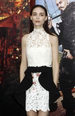 ROONEY MARA at Pan Premiere in New York 10/04/2015