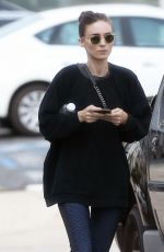 ROONEY MARA Out and About in Los Angeles 10/22/2015