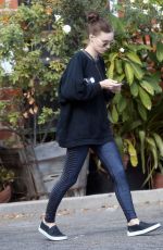 ROONEY MARA Out and About in Los Angeles 10/22/2015