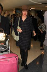 ROSE BYRNE Arrives at Los Angeles International Airport 10/22/2015