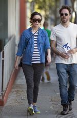 ROSE BYRNE Leaves Earth Bar in West Hollywood 10/28/2015
