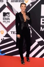 RUBY ROSE at MTV European Music Awards 2015 in Milan 10/25/2015