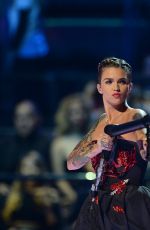 RUBY ROSE at MTV European Music Awards 2015 in Milan 10/25/2015