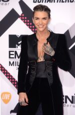 RUBY ROSE at MTV European Music Awards 2015 in Milan 10/25/2015