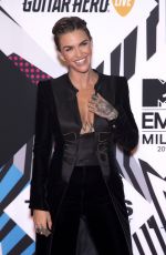 RUBY ROSE at MTV European Music Awards 2015 in Milan 10/25/2015