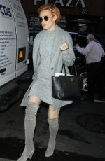 RUMER WILLIS Arrives at Today Show in New York 10/15/2015