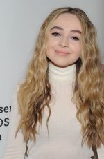 SABRINA CARPENTER at A Time for Heroes in Culver City 10/25/2015