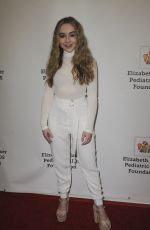 SABRINA CARPENTER at A Time for Heroes in Culver City 10/25/2015