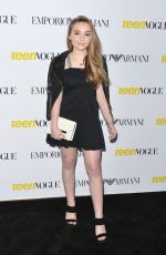 SABRINA CARPENTER at Teen Vogue’s 13th Annual Young Hollywood Issue Launch Party in Los Angeles 10/02/2015