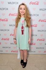SABRINA CARPENTER at Wildfox Loves Coca-cola Capsule Collection Launch Party in West Hollywood 10/22/2015