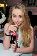 SABRINA CARPENTER at Wildfox Loves Coca-cola Capsule Collection Launch Party in West Hollywood 10/22/2015