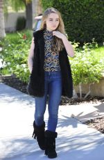 SABRINA CARPENTER Out and About in Burbank 10/12/2015