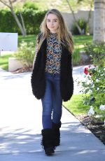 SABRINA CARPENTER Out and About in Burbank 10/12/2015