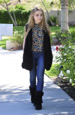 SABRINA CARPENTER Out and About in Burbank 10/12/2015
