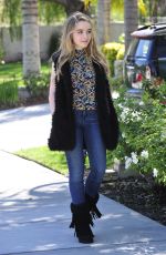 SABRINA CARPENTER Out and About in Burbank 10/12/2015