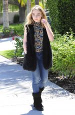 SABRINA CARPENTER Out and About in Burbank 10/12/2015